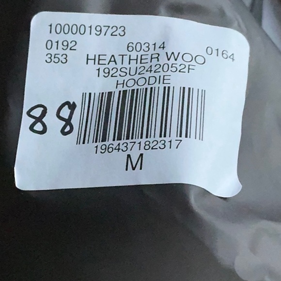 Brand new Fear of God men’s medium Heather Wood color fleece hoodie - Picture 8 of 8